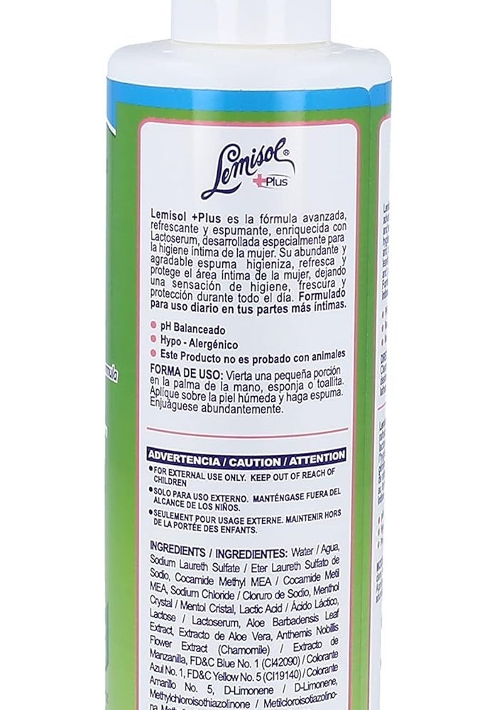 Lemisol Plus Gentle Daily Cleanser with Lactoserum, 8 Ounce - Image 2